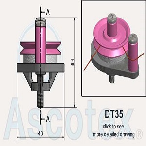 Đĩa tăng lực căng dây Ascotex D35 – Disc Tensioner